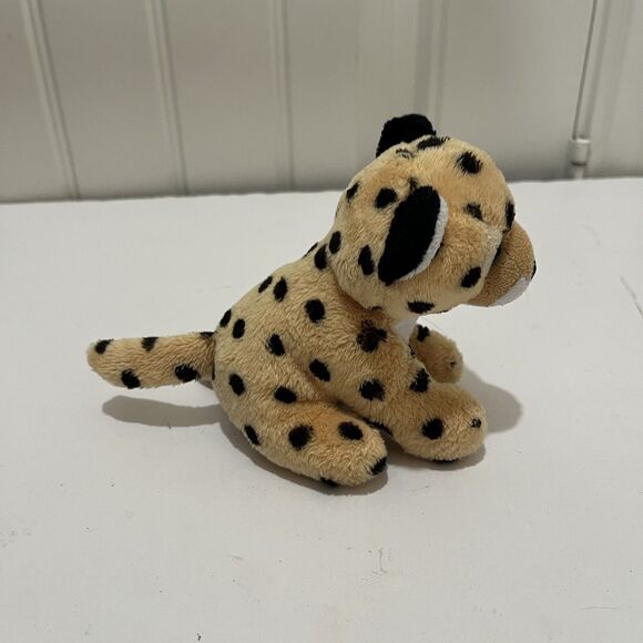 Wild Republic 6” Cheetah Cub Plush Stuffed Baby Leopard Stuffed Toy Spotted - Picture 3 of 7